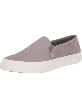 Keds Slip-On Loafer in Mauve Gray with White Sole